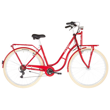Bicicletta da Città ORTLER DETROIT EQ CARGO 6V WAVE Alluminio Rosso 2021 0